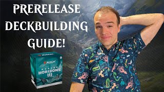 Building a Modern Horizon 3 Prerelease Pack Sealed Deck Start to Finish  Magic MTG [upl. by Keon]