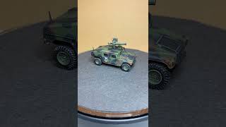 Dragon Armor die cast ready made HMMWV Humvee M1045 101 Airborne Div Baghdad 2003 172 60055 [upl. by Beka]