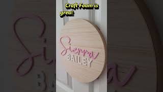 Cricut Tips  How To Cut Craft Foam with a Cricut Machine [upl. by Paton]