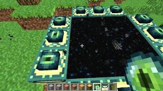 Minecraft How to make end portal [upl. by Teferi205]