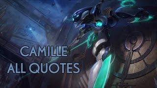 CAMILLE  ALL QUOTES ENGLISH ON SCREEN [upl. by Myrtice33]