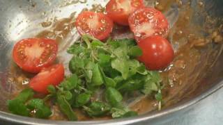 SousVide BBQ Rib with Green Beans and Tomato Wattercress Salad [upl. by Nnairrehs850]