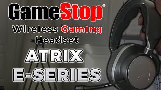 GameStop made a Wireless Gaming Headset Atrix ESeries Review w Mic Test  Under The Radar [upl. by Nador]