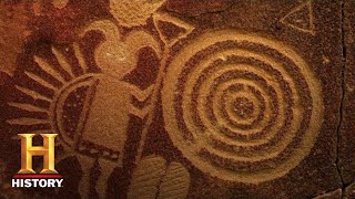 Ancient Aliens Petroglyphs Reveal Coded Alien Messages Season 13  History [upl. by Mcgannon]