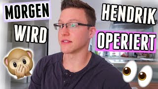 ES WIRD ERNSTEinen Tag vor Hendriks AUGENOP Vlog 51 [upl. by Nylirad]