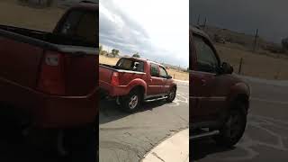 As I walk up to this intersection this maroon car waits for me and stalks me AuroraColorado Aug 2o24 [upl. by Nevur285]