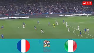 France Vs Italy LIVE  Uefa Nations League 2024  Match LIVE Today [upl. by Eire]