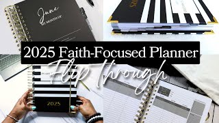 2025 Faith Planner Flip Through Detailed Part 1  A New Way to Prayerfully amp Peacefully Plan [upl. by Leena784]