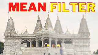 How mean filter in Image Processing works   Computer Vision  OpenCV  Image Smothing blur [upl. by Ahsennod]