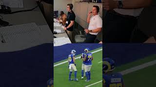 “Cooper Kupp esta solo” translates to “touchdown Rams” 🎙️ Rams radio call shorts [upl. by Remat260]