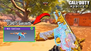 M13 Best Gunsmith For Call Of Duty Mobile  Season 6  Insane Accuracy  High DAMAGE [upl. by Ahsiekrats814]