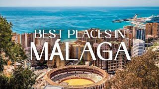 Top 10 Places To Visit In Malaga Spain  2023 Travel Guide [upl. by Aihsatan598]