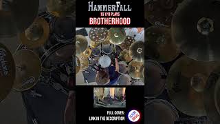 HAMMERFALL  BROTHERHOOD  DRUM COVER shorts 04 [upl. by Hans]