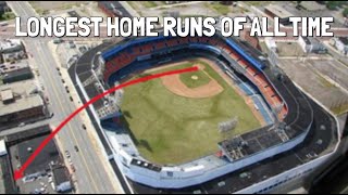 Top 10 Longest Home Runs in Baseball History [upl. by Katzen]