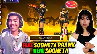 Fake Sooneeta Prank On Real Sooneeta  Laka Gamer [upl. by Yatzeck417]