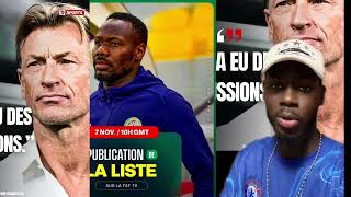 Hervé Renard❌La Liste de Pape Thiaw [upl. by Cavan33]