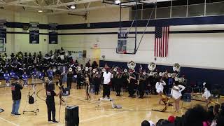 Simmons College Pep Band  On My Momma  Detroit CPA Jamboree [upl. by Nirrej151]