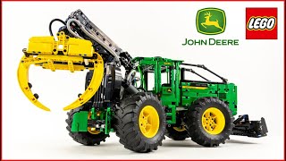 LEGO TECHNIC 42157 John Deere 948L II Skidder Speed Build  Brick Builder [upl. by Billmyre]