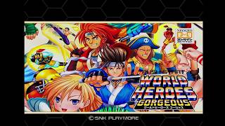 The KO 59  World Heroes and WH Perfect are Gorgeous PS2 [upl. by Eilema161]