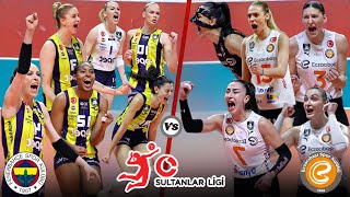 Fenerbahçe Opet Vs Eczacibaşi Dynavit Volleyball Highlights Womens Sultanlar Ligi 2024 [upl. by Bonner676]