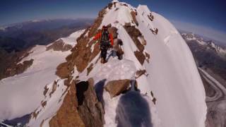 Lyskamm Liskamm Traverse  East to West  August 2016 [upl. by Sigismundo]