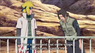 Minato amp Fugaku Uchiha together HD  Naruto alternate world story English sub [upl. by Kumar926]