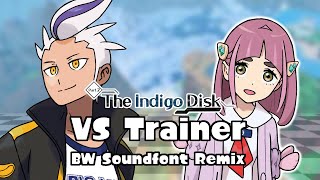 Trainer Battle BW Soundfont Remix  Pokémon Scarlet amp Violet The Indigo Disk OST [upl. by Shreeves]