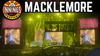 Macklemore  Innings Festival 2024 [upl. by Rahel280]