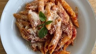 PENNE RIGATE WITH BASILICO PASTA SAUCE [upl. by Valerle]