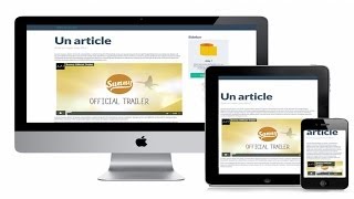 Tutoriel CSS  Rendre vos vidéos Responsive [upl. by Atiuqihs926]