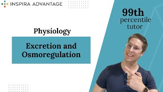 Physiology Excretion and Osmoregulation  MCAT Crash Course [upl. by Natrav]