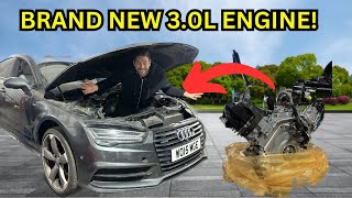 I PUT A £13000 ENGINE INTO A £10000 AUDI A7… [upl. by Tirzah]