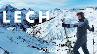 LECH in Austria The MOST SCENIC skiing village of the alps [upl. by Yentiw]