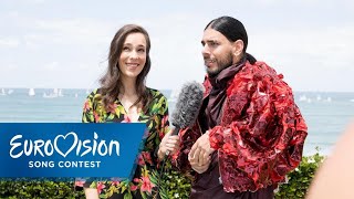 Conan Osíris aus Portugal  Speeddate  Eurovision Song Contest [upl. by Antonella728]