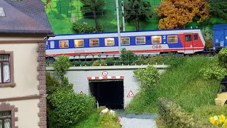 H0 Modelleisenbahn  Rivarossi ÖBB 5047 mit Leo Sound [upl. by Nnylassej]