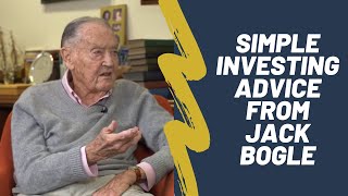 Jack Bogle on Index Funds Vanguard and Investing Advice [upl. by Timmie]