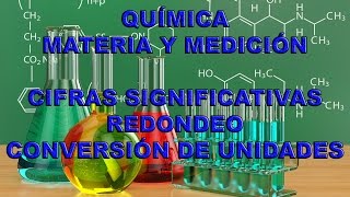 cifras significativas redondeo y factor de conversión [upl. by Shum]