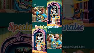 Special mayonnaise 😋 Sauce 😁 animation funny memes shorts [upl. by Eiznekcam]