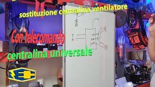 riparazione centralina ventilatore a soffitto [upl. by Alister375]