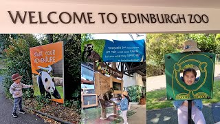 Our Visit at Edinburgh Zoo [upl. by Aitat]