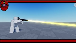 HOW TO MAKE A LASER BEAM IN ROBLOX STUDIO SIMPLE [upl. by Keri]