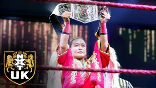 Don’t miss NXT UK Women’s Champion Meiko Satomura vs Blair Davenport next week on NXT UK [upl. by Mauretta]