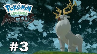 Pokémon Legends Arceus Walkthrough Part 3  The GREAT WYRDEER [upl. by Pape]