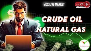 29 July Crude Oil live  MCX live trading I Crude Oil live trading ICRUDEOILamp NG TheTeacherTrader [upl. by Analat352]