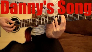 Dannys Song  Kenny Loggins  GUITAR CHORDS TUTORIAL [upl. by Hedelman]