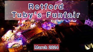 Retford  Tuby’s Funfair  March 2024 [upl. by Marva51]