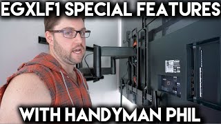 The Best TV Mount for BIG OLED TVs  EGXLF1 Features with Handyman Phil [upl. by Veradis]