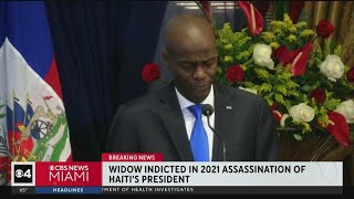 Widow exprime minister and former police chief indicted in 2021 assassination of Haitis president [upl. by Larochelle650]