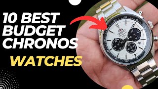 Top 10 Affordable Chronograph Watches of 2024 170 and Up [upl. by Miharbi283]