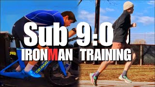 Full Week of Training for Sub 900 Ironman S111 [upl. by Yereffej857]